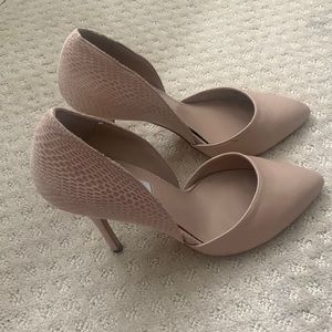 Steve Madden blush nude pumps - 7.5